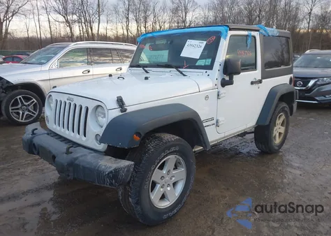 2016 Jeep Wrangler Sport z USA, uszkodzony, nr VIN 1C4AJWAG3GL284197